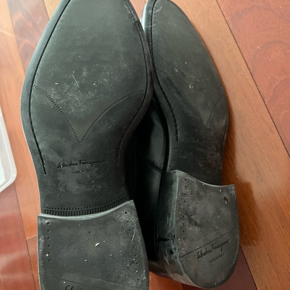 Salvatore Ferragamo lace up leather shoes size 10 - Picture 4 of 8